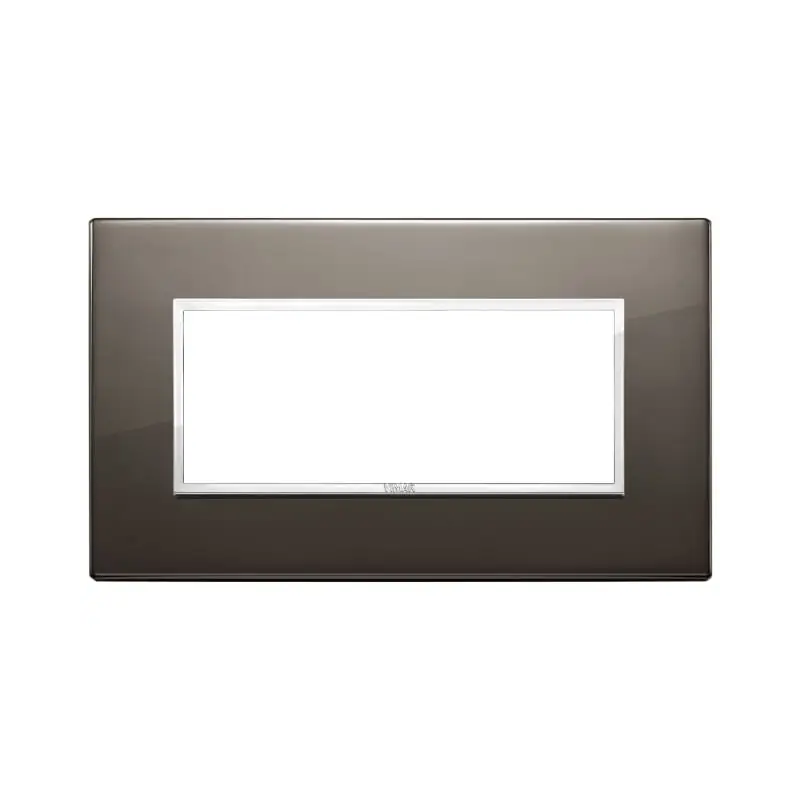 Placca 5M BS nero zaffiro - Vimar 21649.06