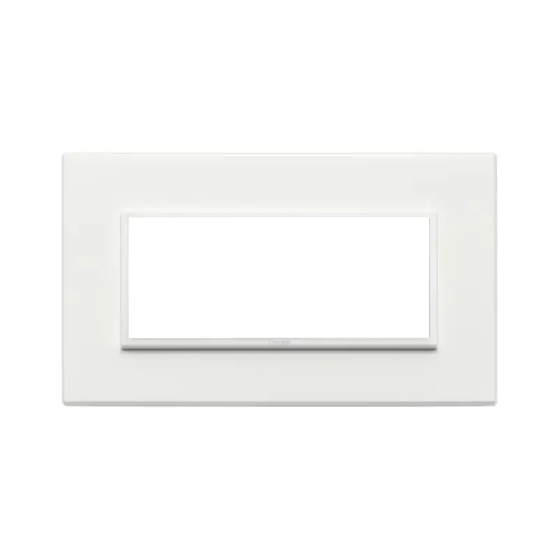 Placca 5M BS bianco totale - Vimar 21649.17