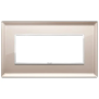 Placca 5M BS specchio bronzato - Vimar 21649.75