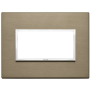 Placca 4M bronzo scuro - Vimar 21654.05