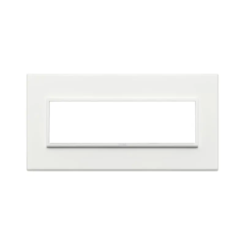 Placca 7M bianco totale - Vimar 21657.17