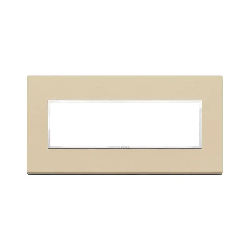 Placca 7M crema - Vimar 21657.21
