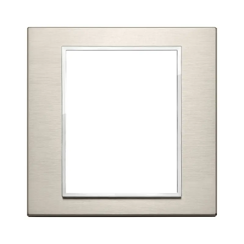 Placca 8M bronzo chiaro - Vimar 21668.04