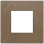 Placca 2M coffee brown - Vimar 22642.52