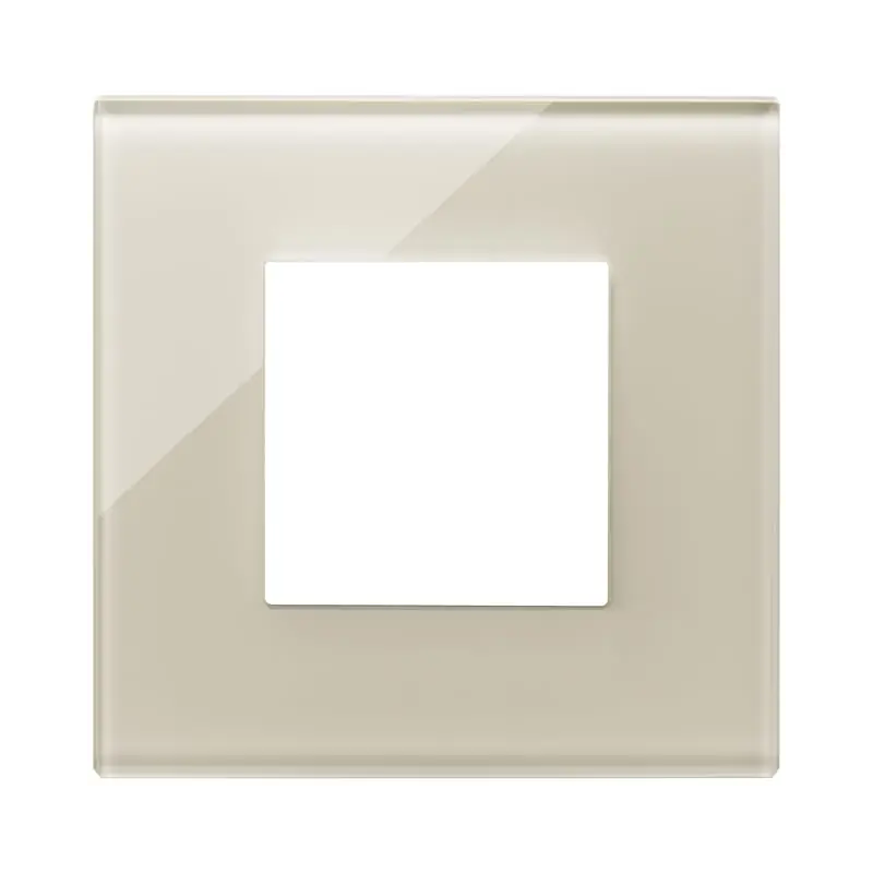 Placca 2M bianco canapa - Vimar 22642.72