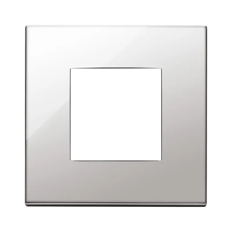 Placca 2M nichel - Vimar 22642.81