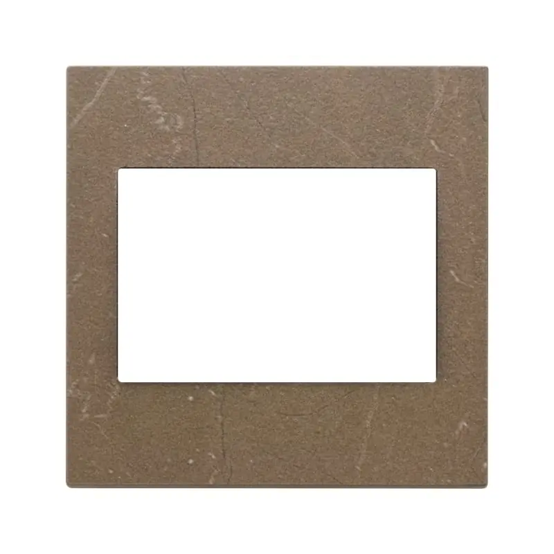 Placca 3M BS coffee brown - Vimar 22648.52