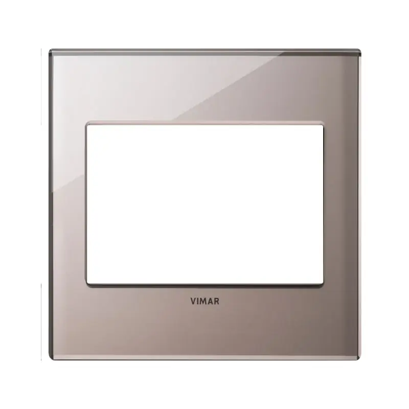 Placca 3M BS bronzo lucente - Vimar 22648.76