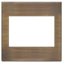 Placca 3M BS bronzo antico spazzolato - Vimar 22648.87