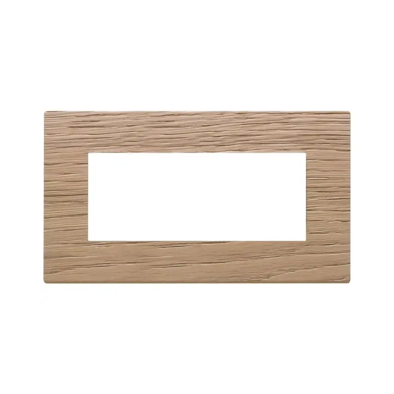 Placca 5M BS rovere - Vimar 22649.31