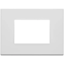 Placca 3M bianco matt - Vimar 22653.01