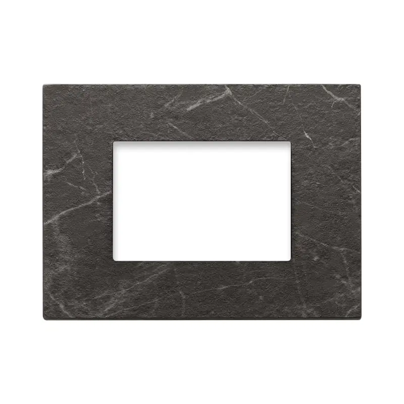 Placca 3M nero Marquina - Vimar 22653.53