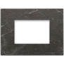 Placca 3M nero Marquina - Vimar 22653.53