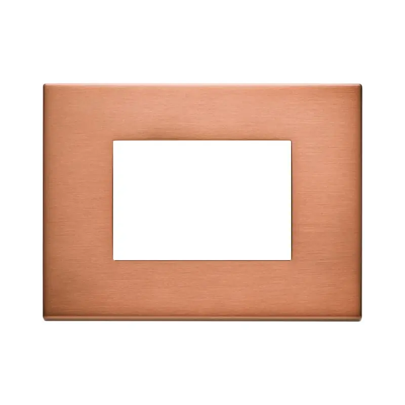 Placca 3M rame spazzolato - Vimar 22653.86