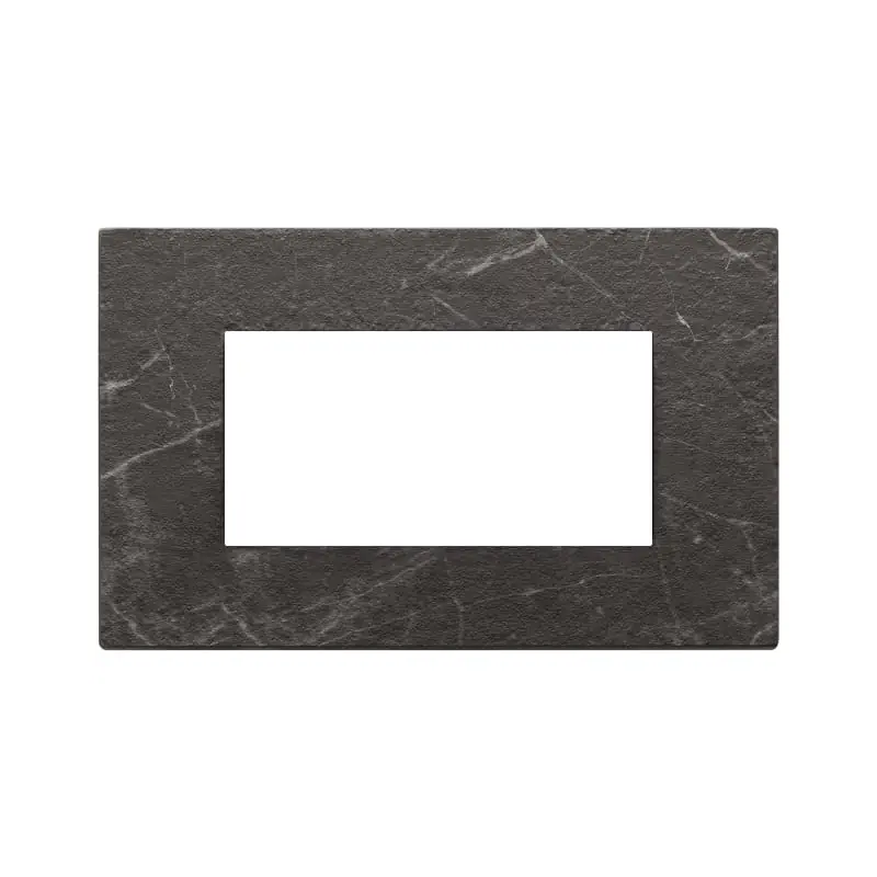 Placca 4M nero Marquina - Vimar 22654.53
