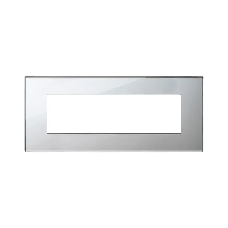 Placca 7M argento ghiaccio - Vimar 22657.75