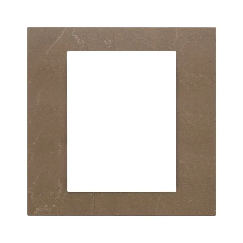 Placca 8M coffee brown - Vimar 22668.52