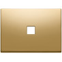 Placca 3Mx1 Flat oro - Vimar 22683.1.82