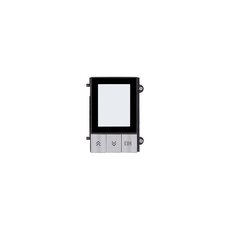 Mod.frontale display Pixel grigio - Vimar 41118.01