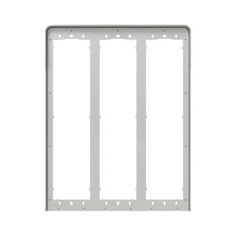 Cornice parap. 9M(3x3) Pixel grigio anod - Vimar 41149.04