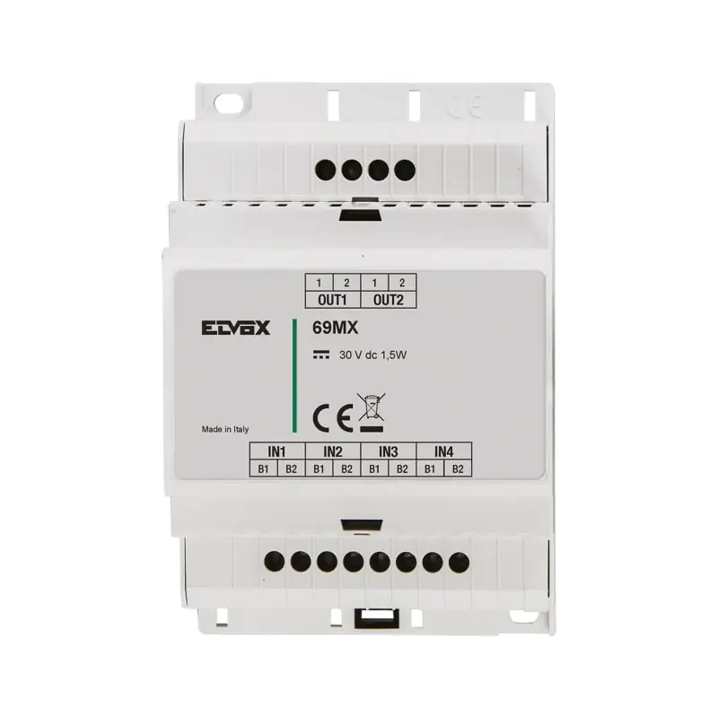 Concentratore 4 targhe in parallelo - Vimar 69MX