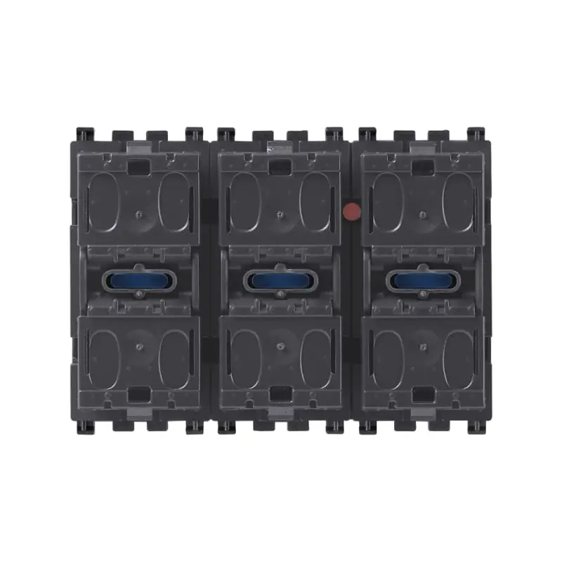 Tre pulsanti semplici + rel? - Vimar R19545