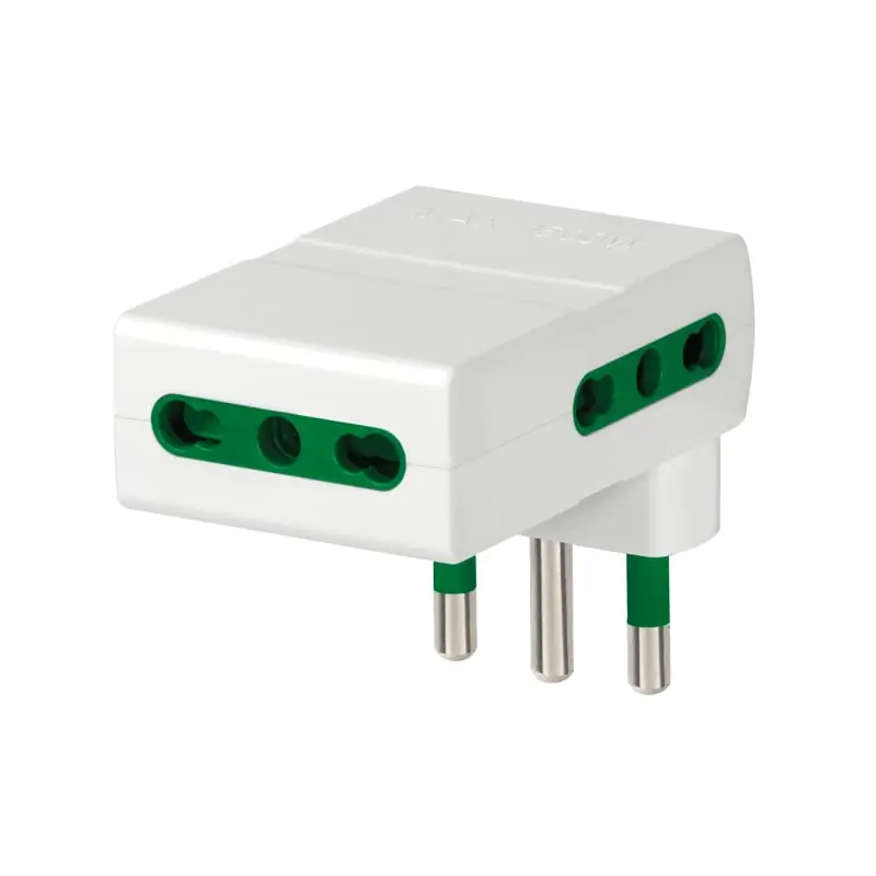 Adattatore mult. S17 + 3P17/11 bianco - Vimar RI.00311.B