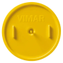 Coperchio antimalta d60mm giallo - Vimar V71011