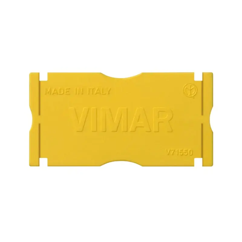 Separatore per scat.inc.rett.giallo - Vimar V71550