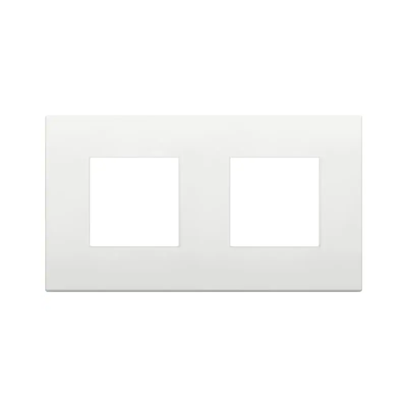 Placca 4M (2+2)int71 CL bianco - Vimar 19643.74