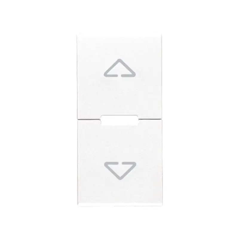 Due mezzi tasti 1M simboli frecce bianco - Vimar 20755.2.B