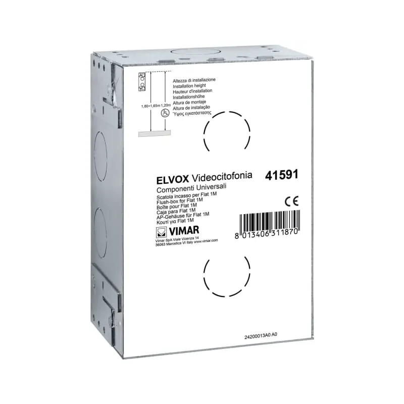 Scatola incasso per Flat 1M - Vimar 41591