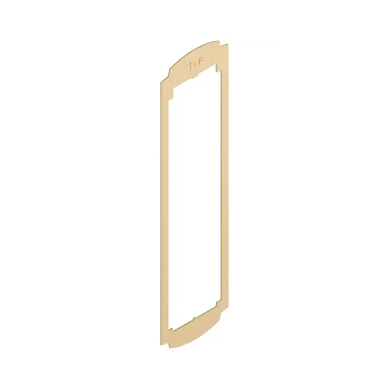 Adattatore per placca Flat 3M ottone - Vimar 41683