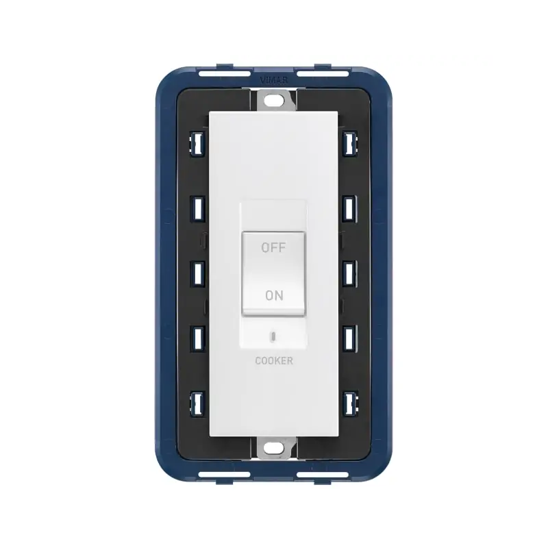 Interruttore 2P 45A COOKER 5M bianco - Vimar 19019.CK.B