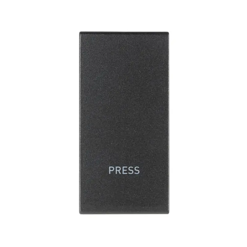 Tasto 1M PRESS grigio - Vimar 19021.PS