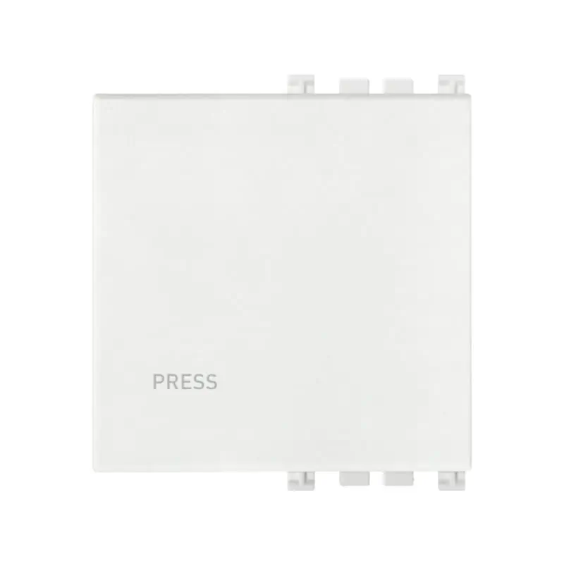 Tasto 2M PRESS bianco - Vimar 19022.PS.B