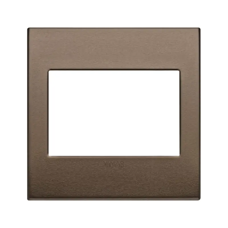 Placca Classic 3M BS bronzo scuro - Vimar 19648.17