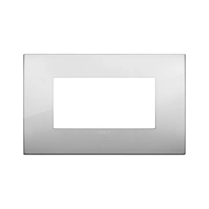 Placca fit 4M argento - Vimar 19954.03