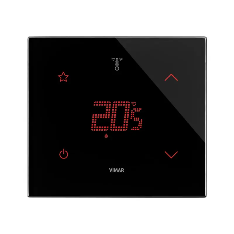 Termostato KNX STAR 2M nero diamante - Vimar 21814.S.76