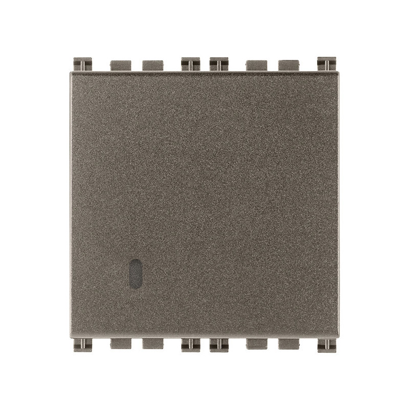 Interruttore 1P 10AX 2M Metal - Vimar 19000.2.M