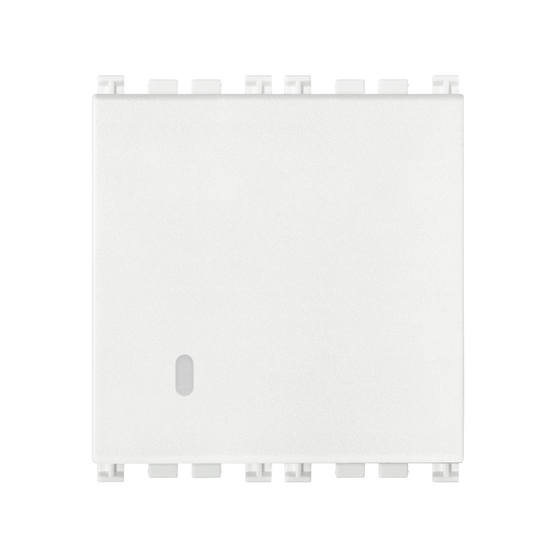 Deviatore 1P 10AX 2M bianco - Vimar 19004.2.B