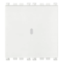 Deviatore 1P 10AX assiale 2M bianco - Vimar 19104.2.B