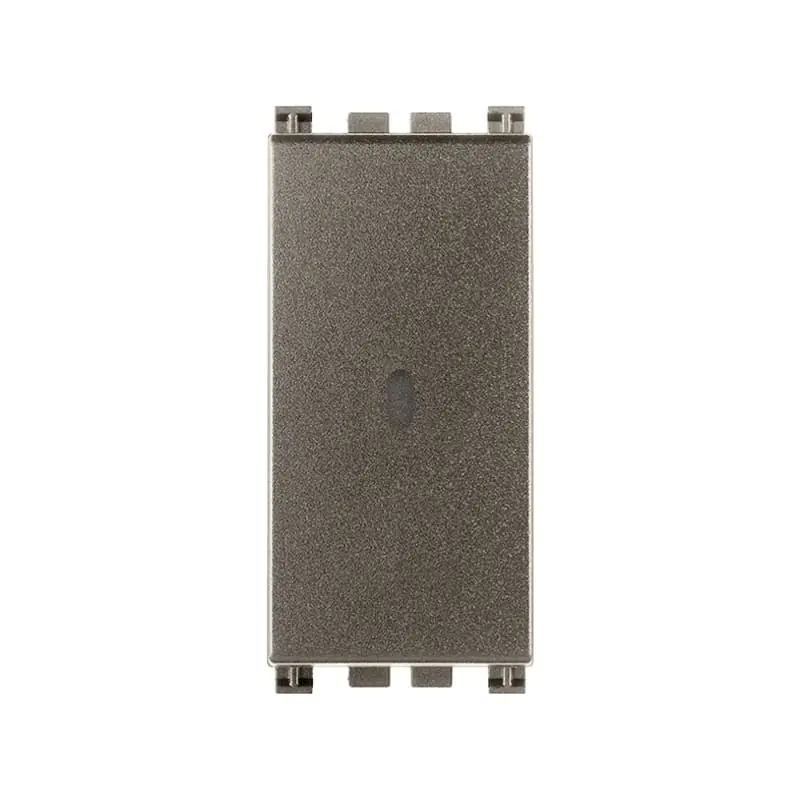 Deviatore 1P 10AX assiale Metal - Vimar 19104.M