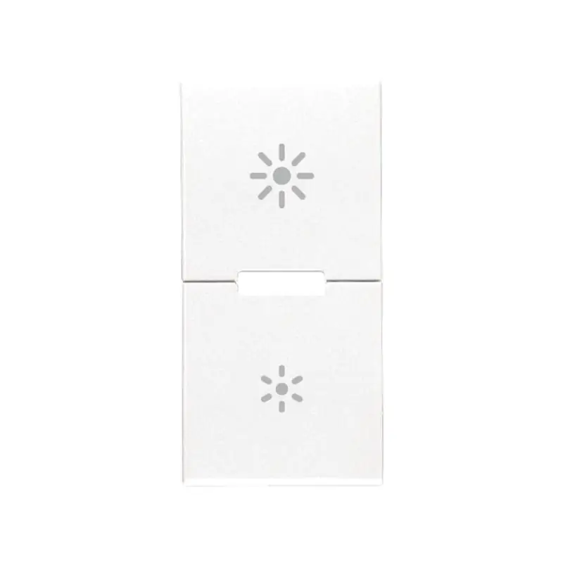 Due mezzi tasti 1M dimmer bianco - Vimar 20755.3.B