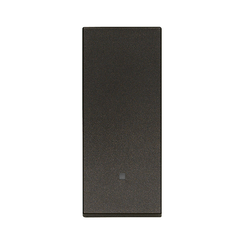 Interruttore 1P 10AX allineato nero - Vimar 30000.G