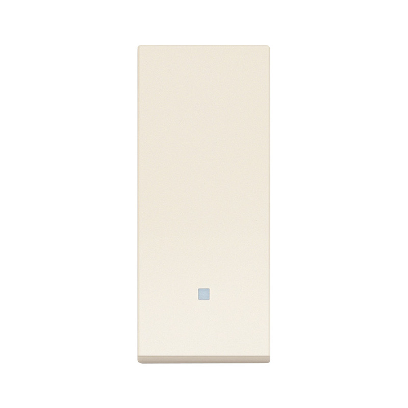 Deviatore 1P 10AX allineato canapa - Vimar 30004.C