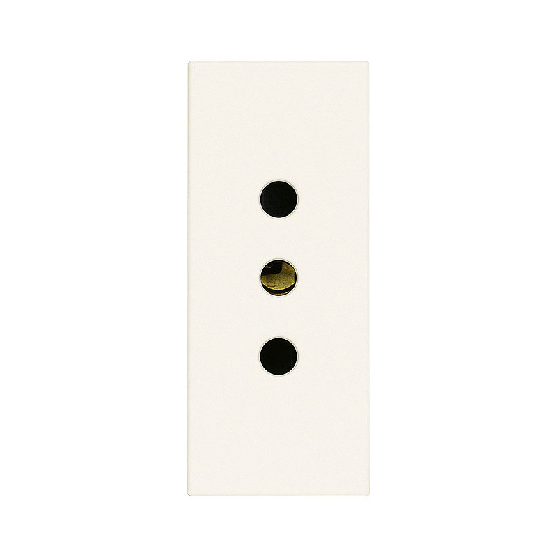 Presa 2P+T 10A P11 bianco - Vimar 30201.B