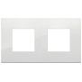 Placca 4M (2+2)int71 CL polar total look - Vimar 19643.B06