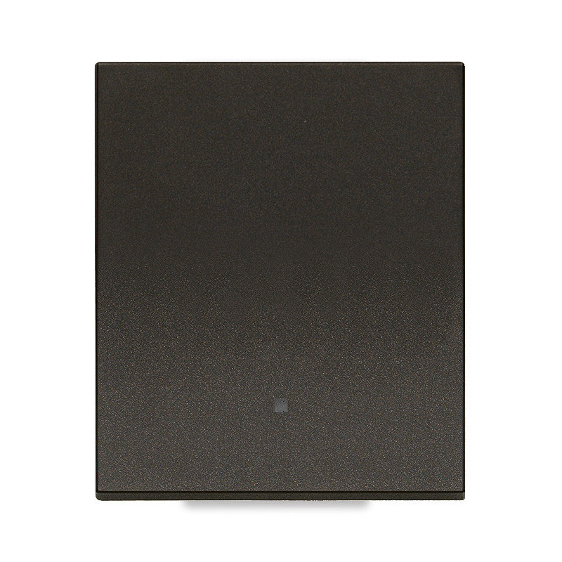 Pulsante 1P NO 10A 2M allineato nero - Vimar 30008.2G