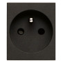 Presa SICURY 2P+T francese nero - Vimar 30212.G